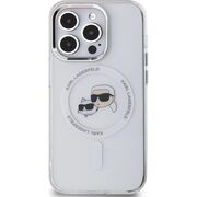 Husa premium pentru  iPhone 14 Pro Max Karl Lagerfeld compatibila Magsafe - Clear