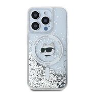 Husa premium pentru  iPhone 14 Pro Max Karl Lagerfeld compatibila Magsafe - Gri