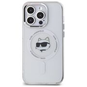 Husa premium pentru  iPhone 14 Pro Max Karl Lagerfeld compatibila Magsafe - Ice