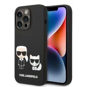 Husa premium pentru  iPhone 14 Pro Max Karl Lagerfeld compatibila Magsafe - Negru