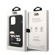 Husa premium pentru  iPhone 14 Pro Max Karl Lagerfeld compatibila Magsafe - Negru