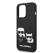 Husa premium pentru  iPhone 14 Pro Max Karl Lagerfeld compatibila Magsafe - Negru