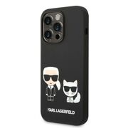 Husa premium pentru  iPhone 14 Pro Max Karl Lagerfeld compatibila Magsafe - Negru