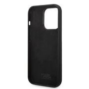 Husa premium pentru  iPhone 14 Pro Max Karl Lagerfeld superior quality - Negru denim