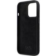 Husa premium pentru  iPhone 14 Pro Max Karl Lagerfeld superior quality - Negru electric