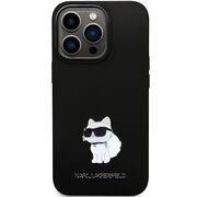 Husa premium pentru  iPhone 14 Pro Max Karl Lagerfeld superior quality - Negru electric