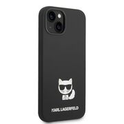 Husa premium pentru  iPhone 15 Karl Lagerfeld superior quality - Negru