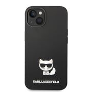 Husa premium pentru  iPhone 15 Karl Lagerfeld superior quality - Negru