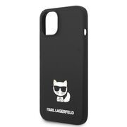 Husa premium pentru  iPhone 15 Karl Lagerfeld superior quality - Negru