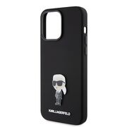 Husa premium pentru  iPhone 15 Pro Max Karl Lagerfeld superior quality - Negru electric