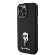 Husa premium pentru  iPhone 15 Pro Max Karl Lagerfeld superior quality - Negru electric