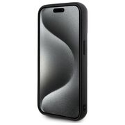 Husa premium pentru  iPhone 15 Pro Max Karl Lagerfeld superior quality - Negru inchis