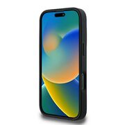 Husa premium pentru  iPhone 16 Pro Karl Lagerfeld superior quality - Negru denim