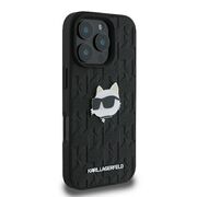 Husa premium pentru  iPhone 16 Pro Karl Lagerfeld superior quality - Negru