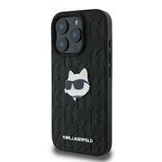 Husa premium pentru  iPhone 16 Pro Karl Lagerfeld superior quality - Negru