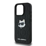 Husa premium pentru  iPhone 16 Pro Karl Lagerfeld superior quality - Negru