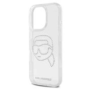 Husa premium pentru  iPhone 16 Pro Karl Lagerfeld superior quality - Transparent