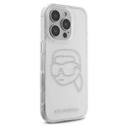 Husa premium pentru  iPhone 16 Pro Karl Lagerfeld superior quality - Transparent