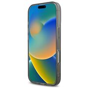 Husa premium pentru  iPhone 16 Pro Max Karl Lagerfeld superior quality - Gri