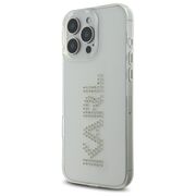 Husa premium pentru  iPhone 16 Pro Max Karl Lagerfeld superior quality - Transparent