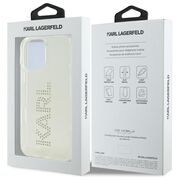Husa premium pentru  iPhone 16 Pro Max Karl Lagerfeld superior quality - Transparent