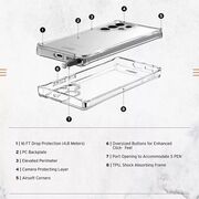 Husa Samsung Galaxy S25 Ultra UAG Plyo, Ice