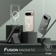 Husa pentru  Google Pixel 9 / 9 Pro Ringke Fusion compatibila MagSafe - Transparent