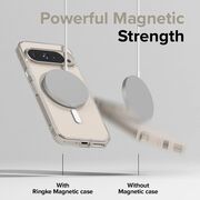 Husa pentru  Google Pixel 9 / 9 Pro Ringke Fusion compatibila MagSafe - Transparent