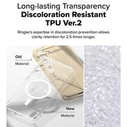 Husa pentru  Samsung Galaxy S24 FE Ringke Fusion compatibila MagSafe - Transparent