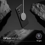 Husa pentru  Samsung Galaxy S24 FE Ringke Onyx compatibila MagSafe - Negru mat