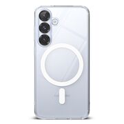 Husa pentru  Samsung Galaxy S25 Ringke Fusion compatibila MagSafe - Transparent