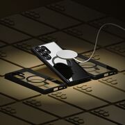 Husa pentru  Samsung Galaxy S25 Ultra Ringke Fusion compatibila Magsafe - Transparent negru