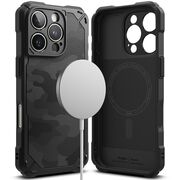 Husa pentru  iPhone 16 Pro Max Ringke Rugged Gear compatibila MagSafe - Negru darth vader