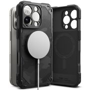 Husa pentru  iPhone 16 Pro Max Ringke Rugged Gear compatibila MagSafe - Negru darth vader