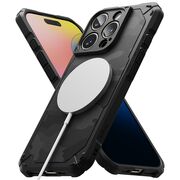 Husa pentru  iPhone 16 Pro Max Ringke Rugged Gear compatibila MagSafe - Negru darth vader