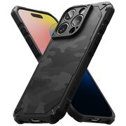 Husa pentru  iPhone 16 Pro Max Ringke Rugged Gear - Negru denim