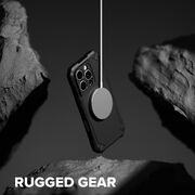 Husa pentru  iPhone 16 Pro Max Ringke Rugged Gear compatibla MagSafe - Negru