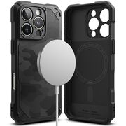 Husa pentru  iPhone 16 Pro Ringke Rugged Gear compatibila MagSafe - Negru darth vader