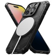 Husa pentru  iPhone 16 Pro Ringke Rugged Gear compatibila MagSafe - Negru darth vader