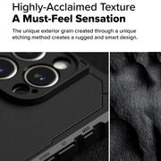 Husa pentru  iPhone 16 Pro Ringke Rugged Gear - Negru denim