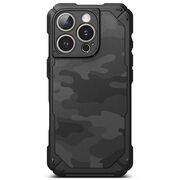 Husa pentru  iPhone 16 Pro Ringke Rugged Gear - Negru denim