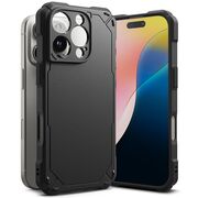 Husa pentru  iPhone 16 Pro Ringke Rugged Gear - Negru royal