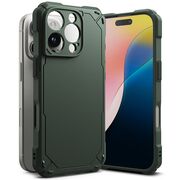 Husa pentru  iPhone 16 Pro Ringke Rugged Gear - Verde inchis