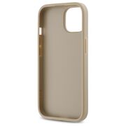 Husa premium pentru  iPhone 15 DKNY Pattern Energy - Bej