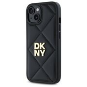 Husa premium pentru  iPhone 15 DKNY Pattern Energy - Negru