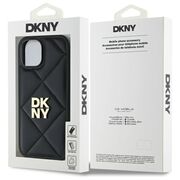 Husa premium pentru  iPhone 15 DKNY Pattern Energy - Negru