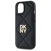 Husa premium pentru  iPhone 15 DKNY Pattern Energy - Negru