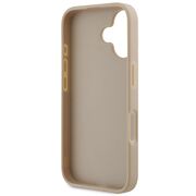 Husa premium pentru  iPhone 16 DKNY Pattern Energy - Bej