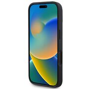 Husa premium pentru  iPhone 16 DKNY Pattern Energy - Gri inchis