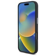 Husa premium pentru  iPhone 16 DKNY Pattern Energy - Negru electric